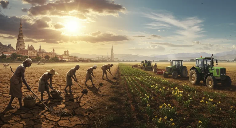 Como a agricultura surgiu?