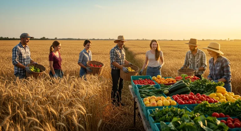 Como se explica a agricultura?