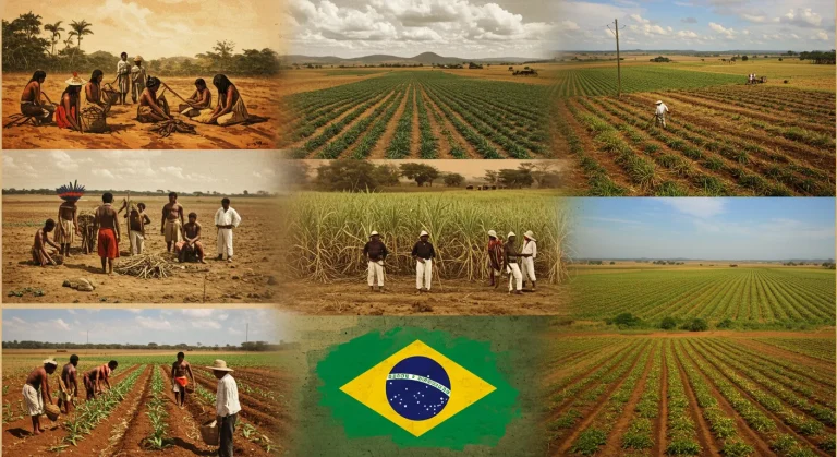Como surgiu a agricultura no Brasil?