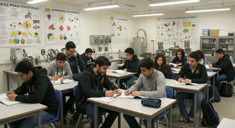 Quais são as matérias do curso técnico em agroindústria?