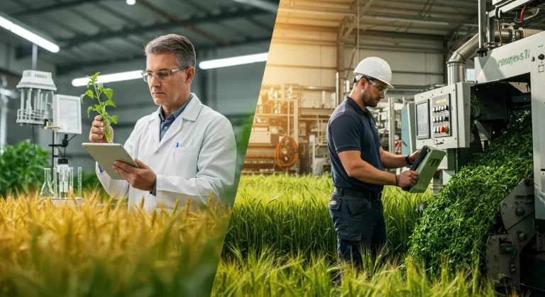 Qual a diferença entre Agronomia e agroindústria?